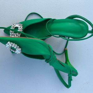 Green heels